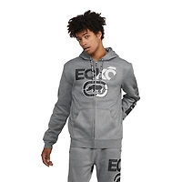 Chandail à capuchon Ecko en molleton à glissière pour hommes