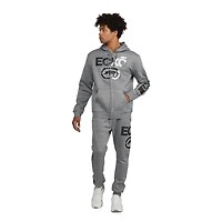 Chandail à capuchon Ecko en molleton à glissière pour hommes