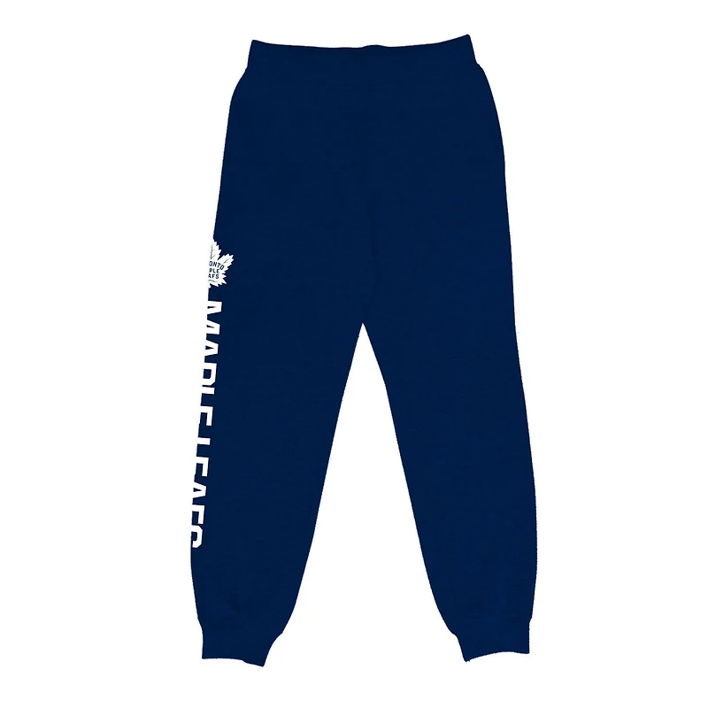 NHL Mens Toronto Maple Leafs Side Printed Jogger Sweat Pants