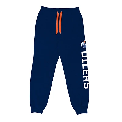 Pantalon de Jogging imprimé latéral des Oilers d'Edmonton de la LNH