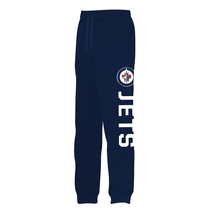Pantalon de Jogging imprimé latéral des Jets de Winnipeg de la LNH