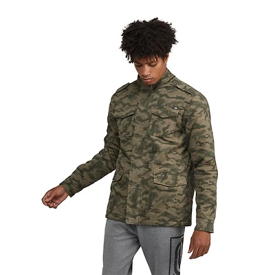 Ecko Men’s Sherpa Lined Utility Combat Jacket