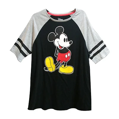 Disney It's Classic Mickey Ladies Raglan Tee