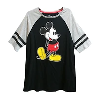 Disney It's Classic Mickey Ladies Raglan Tee