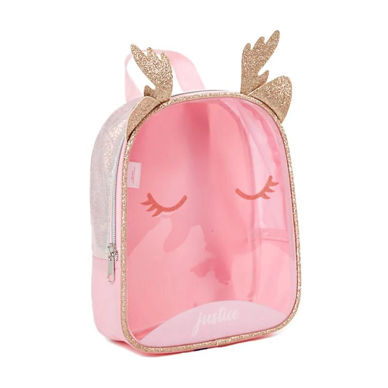 Ensemble d'accessoires de beauté et de coiffure 11PC de la marque Justice™ dans un mini sac à dos