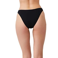 Captiva Women's Classic Textured Bikini Swim Bottoms