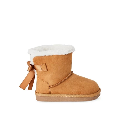 Bottes avec boucle à l’arrière George pour petites filles Pointures larges 6-11