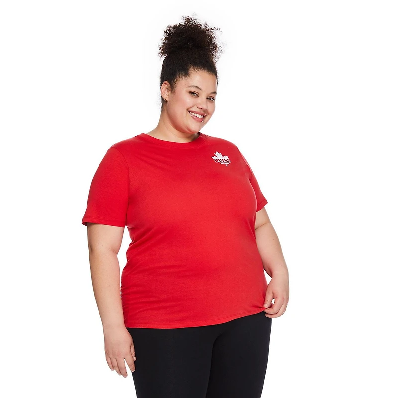 George Women's Plus Canada Day Tee