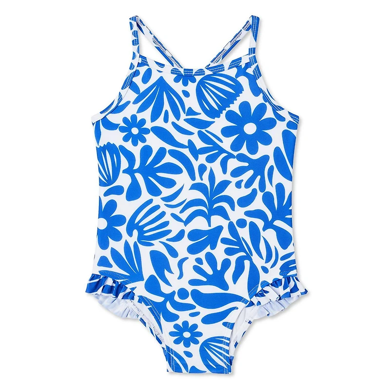 Maillot de bain 1 pièce George pour petites filles Tailles 2T-5T