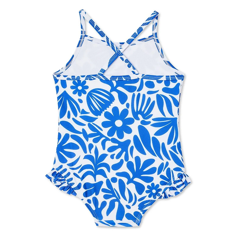 Maillot de bain 1 pièce George pour petites filles Tailles 2T-5T