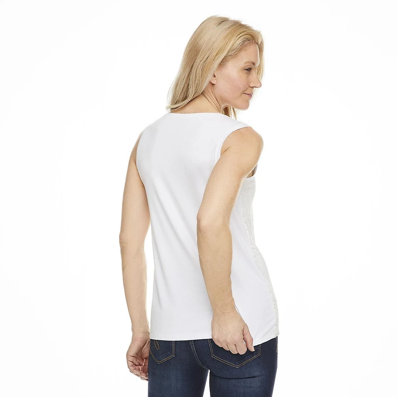 Débardeur sans manches crocheté à l'avant Penmans pour femmes