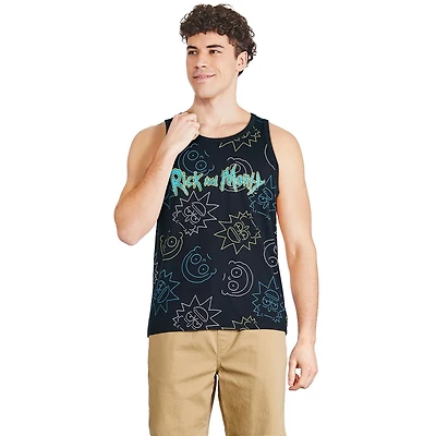Débardeur Rick et Morty pour hommes