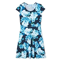 Robe imprimée ajustée et évasée Penmans pour femmes