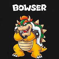 Super Mario Boys Combo Bowser Short Sleeve T-Shirt