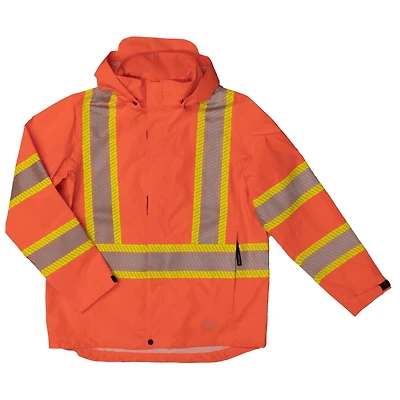 Packable Safety Rain Jacket