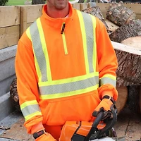 TOUGH DUCK Pull De Sécurité À Glissière ¼ pour hommes