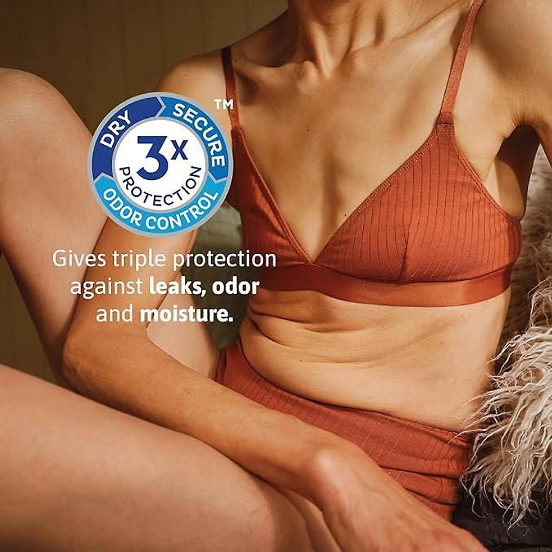 TENA Sensitive Care Incontinence Pads for Women, Ultimate Absorbency, Regular, 99 Count.