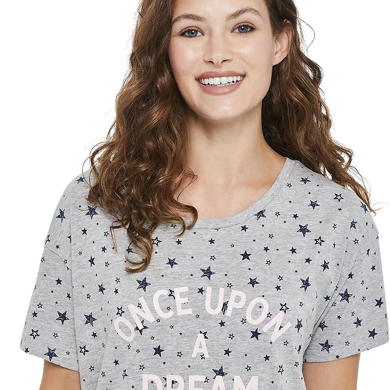 Chemise de nuit imprimée George pour femmes