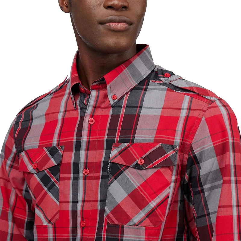 ECKO UNLTD Men’s State Longsleeve Woven Shirt