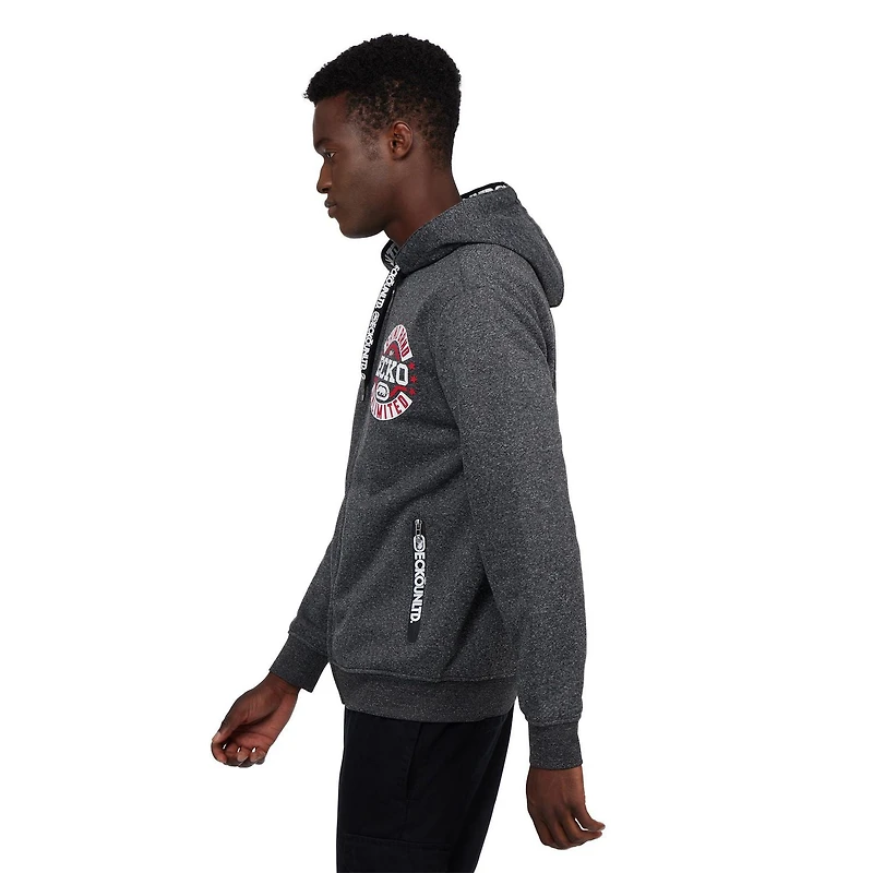 ECKO UNLTD - Sweat à capuche zippé en sergé pour hommes
