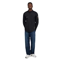 ECKO UNLTD Bouton militaire solide à manches longues pour hommes