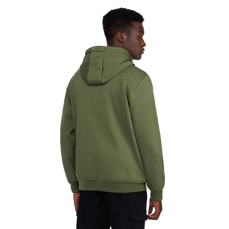 ECKO UNLTD Men’s Zip and Tape Twill Hoodie
