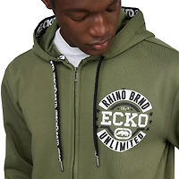 ECKO UNLTD Men’s Zip and Tape Twill Hoodie