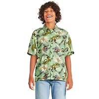 Chemise de villégiature Le parc jurassique pour garçons
