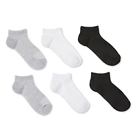 Athletic Works Women's Low-Cut Socks 6-Pack
