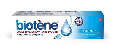 Dentifrice au fluorure biotène Menthe fraîche Menthe fraîche 100 ml