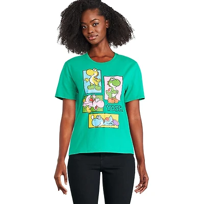 T-shirt Yoshi Super Mario pour femmes