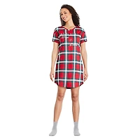 Chemise de nuit à encolure ras du cou George pour femmes Tailles P-TG