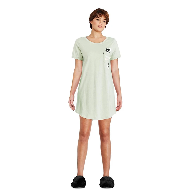 George Women's Rolled Sleeve Nightshirt