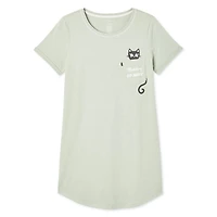 George Women's Rolled Sleeve Nightshirt