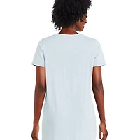 Chemise de nuit à manches roulées George pour femmes