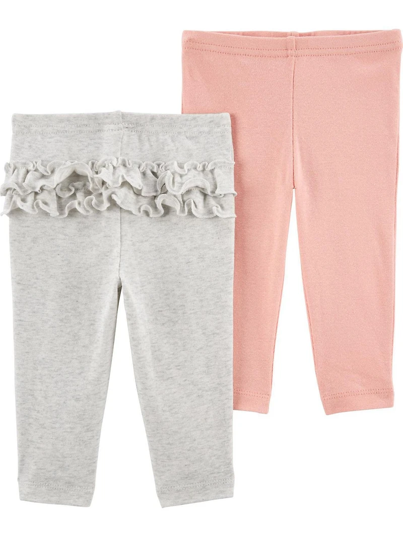 Emballage de 2 Fille pantalons Child of Mine made by Carter’s