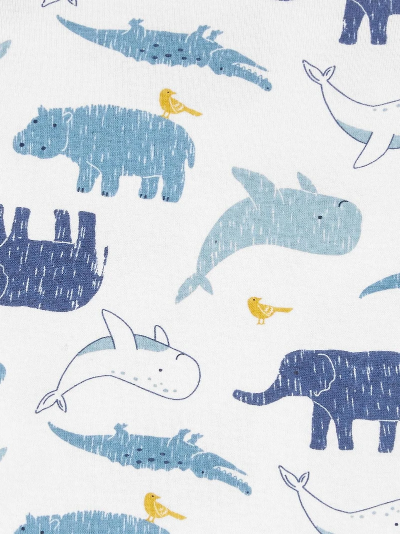 Child of Mine made by Carter's 3Pack Newborn Boys Bodysuits - Whale
