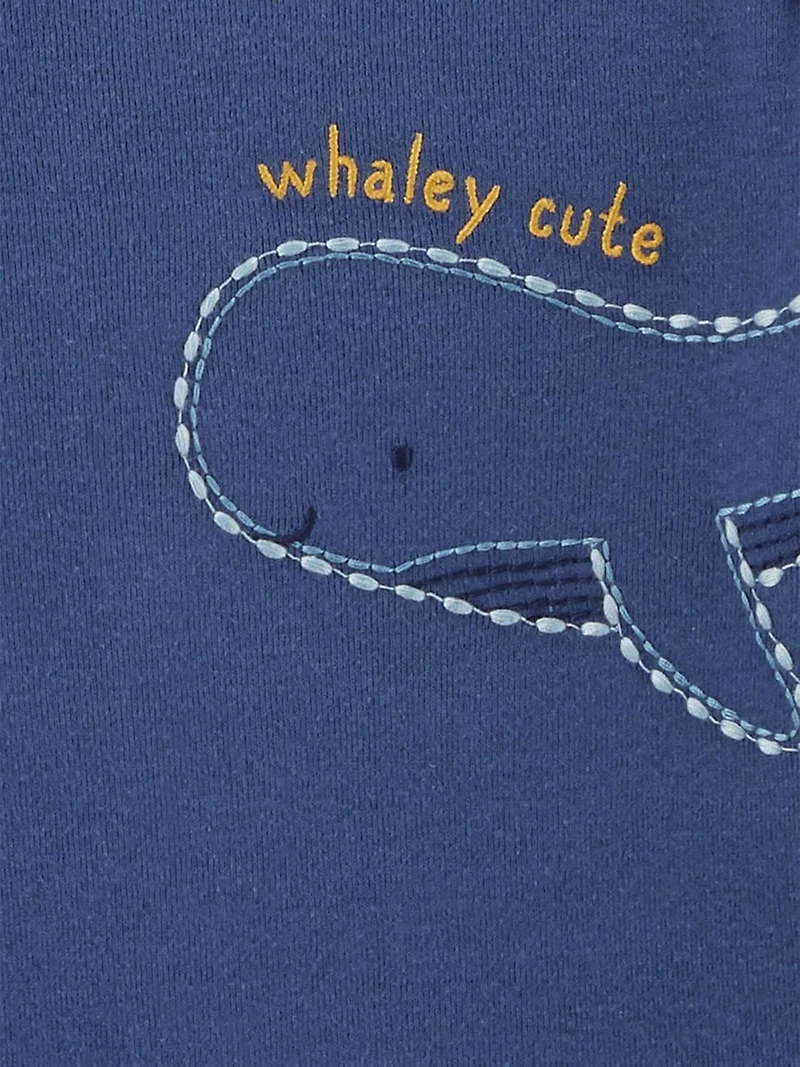 Child of Mine made by Carter's 3Pack Newborn Boys Bodysuits - Whale