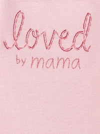Child of Mine made by Carter's 3Pack Newborn Girls Bodysuits - Love