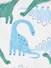 Child of Mine made by Carter's 3Pack Newborn Boys Bodysuits - Blue dino