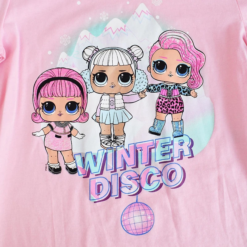 Filles L.O.L SURPRISE ! Sweat-shirt à manches longues disco d'hiver