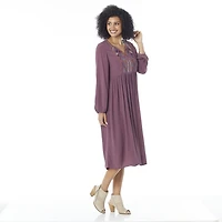 IVY Women's 3/4 Sleeve Dress
