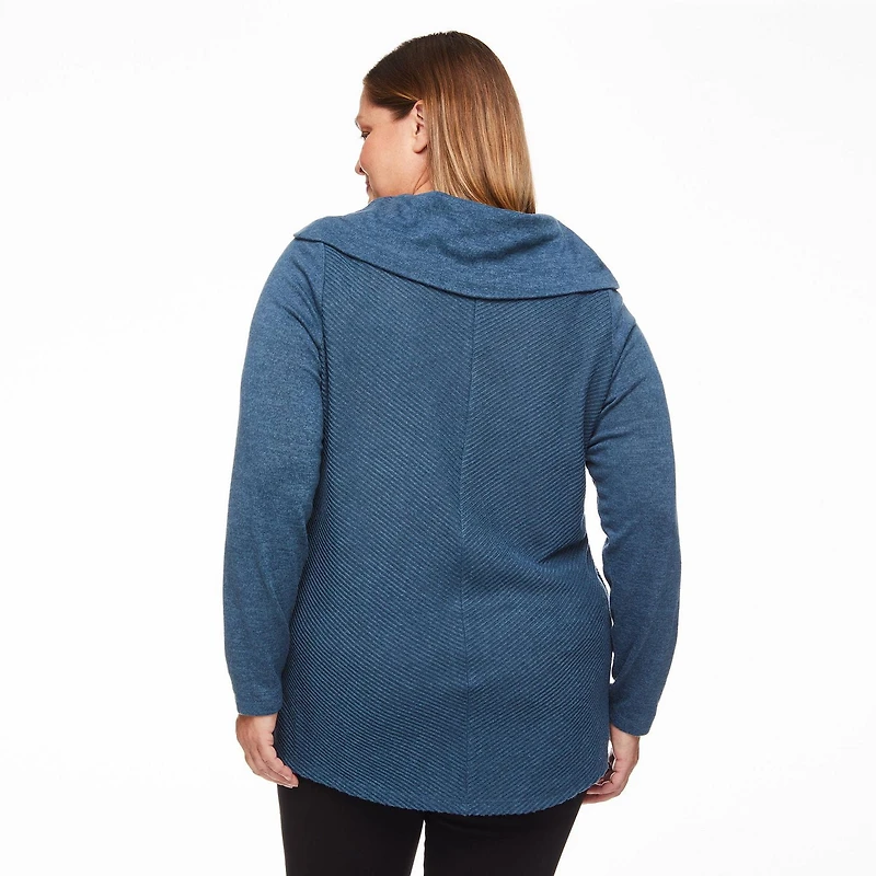 Penmans Plus Women's Cowl Neckline Top