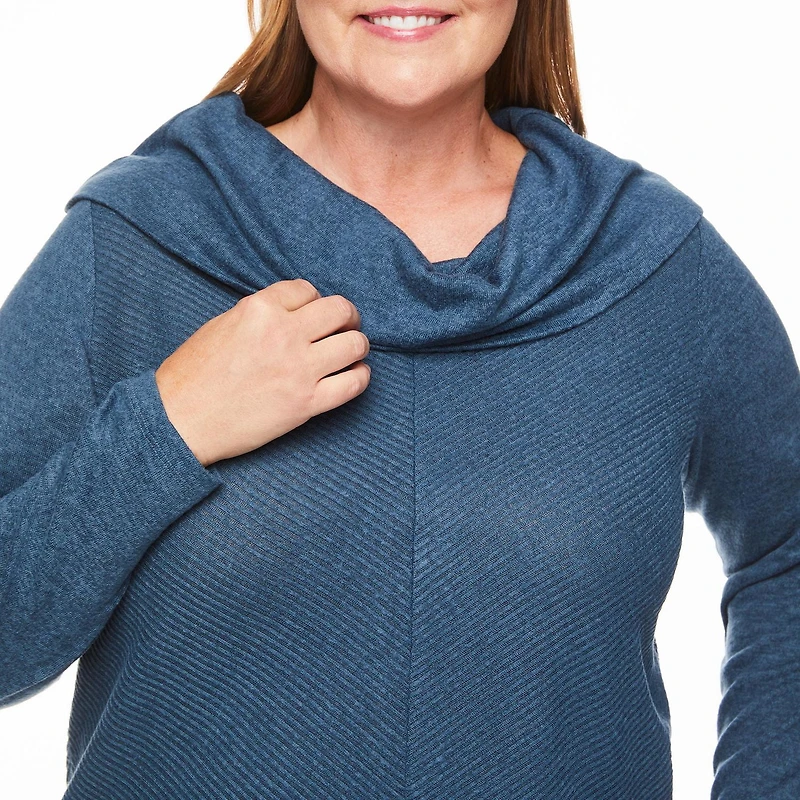 Penmans Plus Women's Cowl Neckline Top