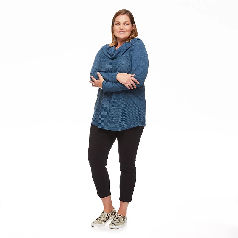 Penmans Plus Women's Cowl Neckline Top
