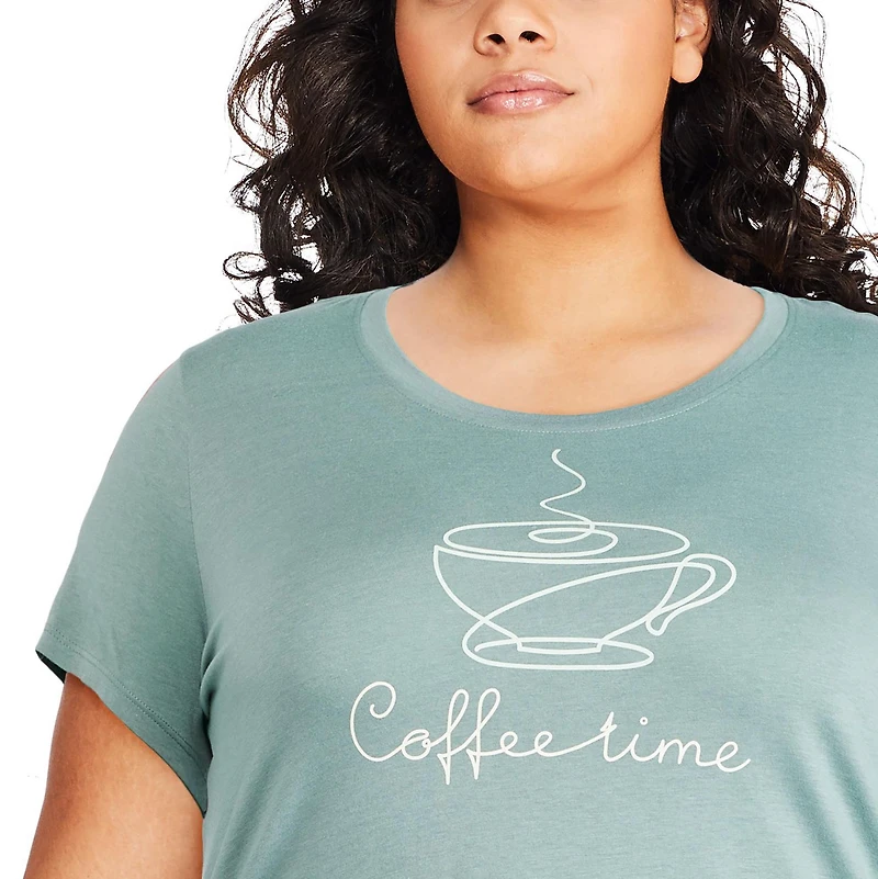 George Plus Women's Scoop Neckline Tee