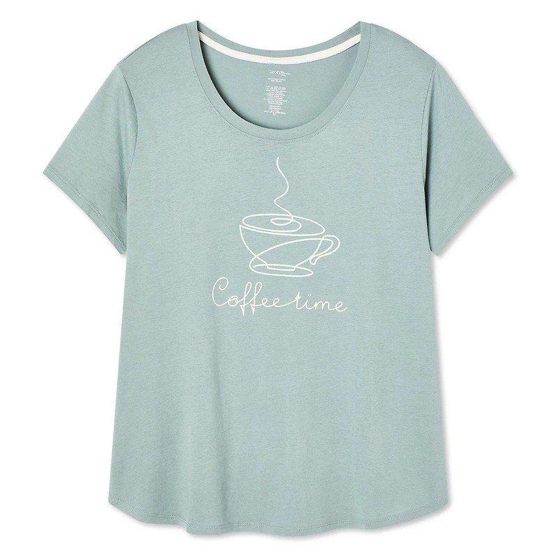 George Plus Women's Scoop Neckline Tee