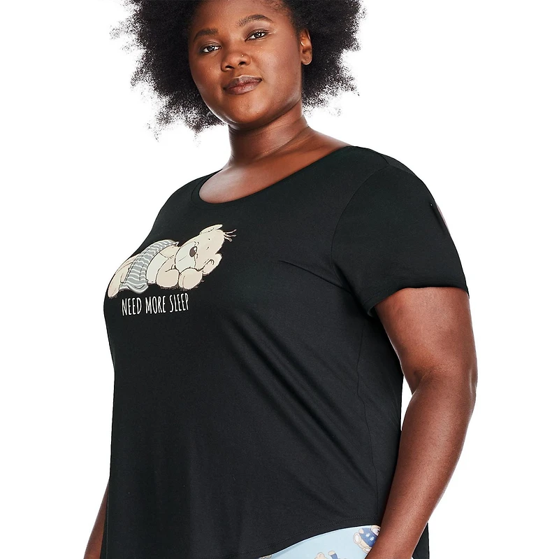 T-shirt à encolure dégagée George Plus pour femmes