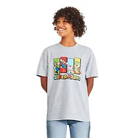 Super Mario Boys' Graphic Tee, Sizes XS-XL
