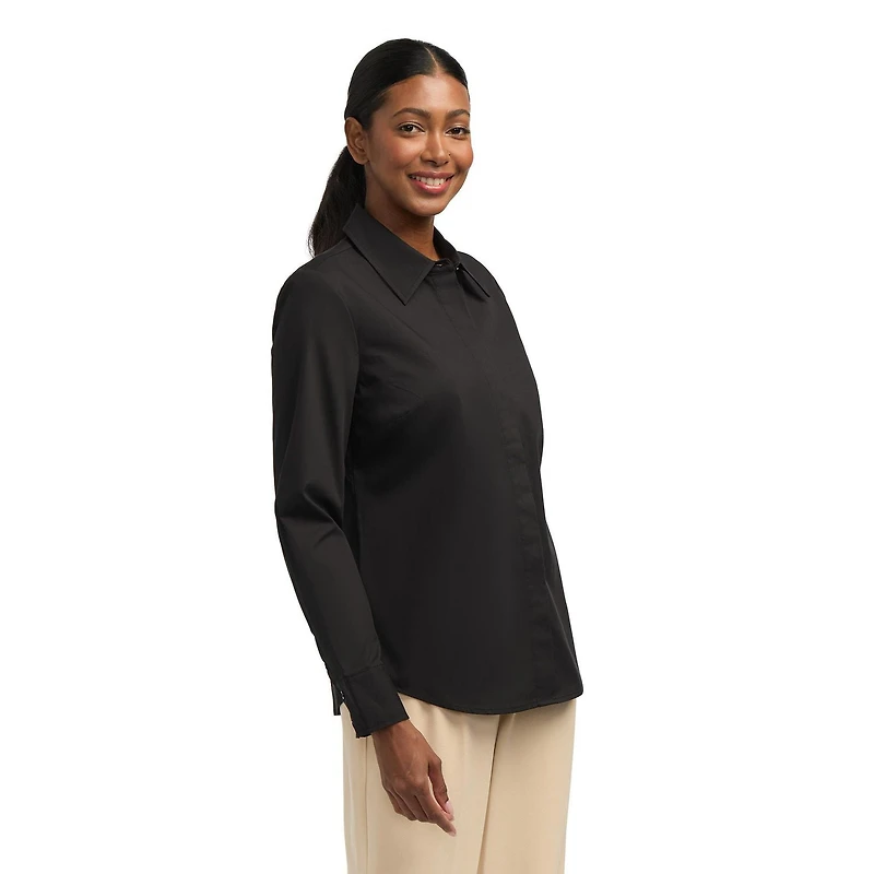 Mexx chemise en popeline extensible pour femmes